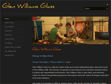 Tablet Screenshot of glenwilliamsglass.com